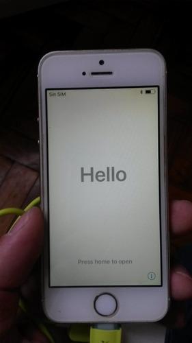 iPhone 5s Gold 16gb Con Accesorios + Funda + Mophie.no Envio