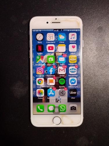 iPhone 6 Silver 64 Gb Liberado Funda+accesorios+auriculares