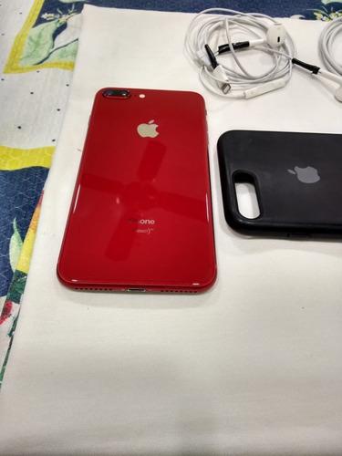 iPhone 8 Plus Red - 64gb - Liberado - Con Accesorios