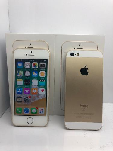 iPhone SE 16 Gb Gold 4g Lte 4k 12mp Libre + Combo Accesorios