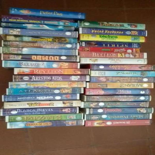 30 Peliculas de Disney Originales en Vhs