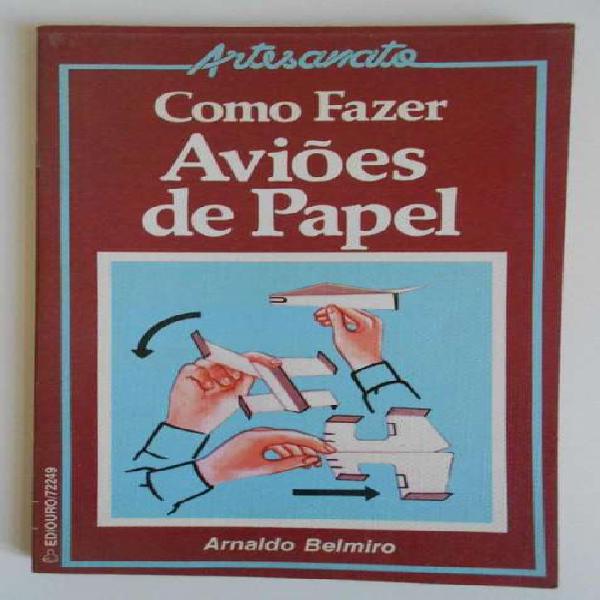 BARRACAS - Libro En Portugues Como Hacer Aviones De Papel