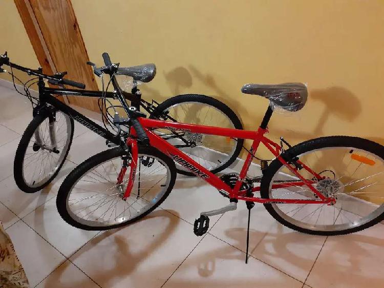 Bicicleta solo me queda el color rojo última unidad