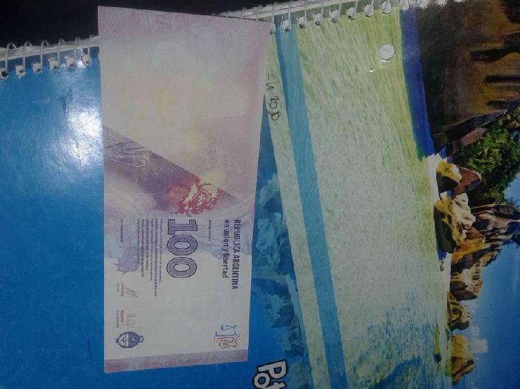 Billete mal impreso de $100