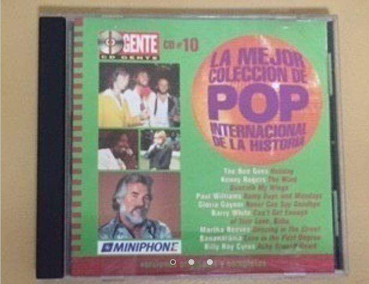 CD La Mejor Coleccion de Pop Internacional de la Historia N
