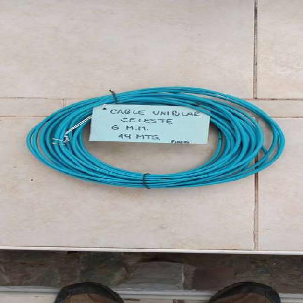 Cable unipolar 6 mm.