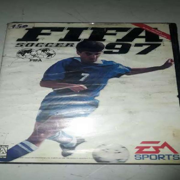Cartucho de sega FIFA 97 usado