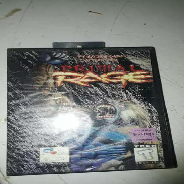 Cartucho de sega PRIMAR RAGE usado