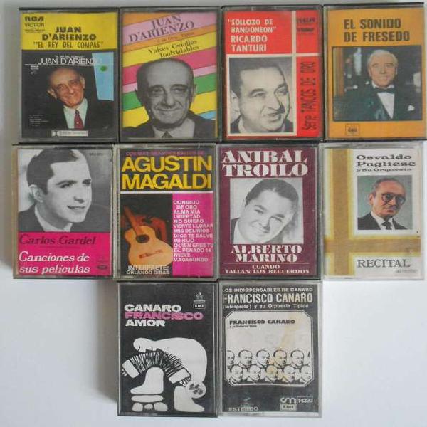 Cassettes de tango