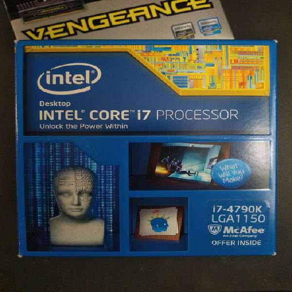 Como Nuevo] Intel i7 4790k + Corsair RAM - 2x4GB DDR3