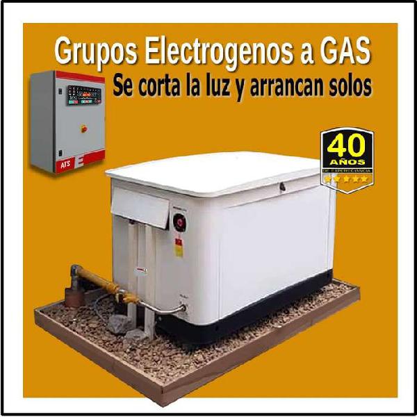 GRUPOS ELECTRÓGENOS A GAS AUTOMÁTICOS ENERMOL