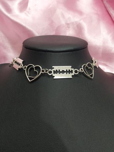 Gargantilla Collar Gillettes Mas Corazones Precio X Unidad