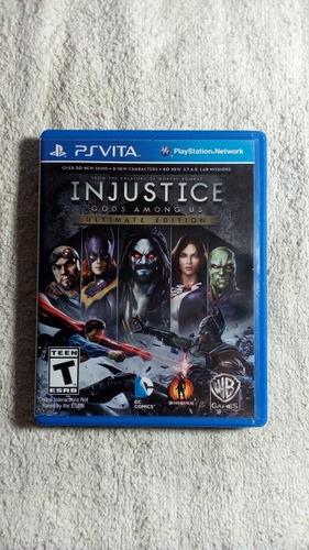 Injustice Ultimate Edición Ps Vita