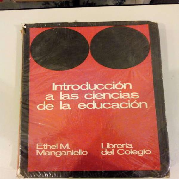 Introduccion a las Ciencias de la Educacion.