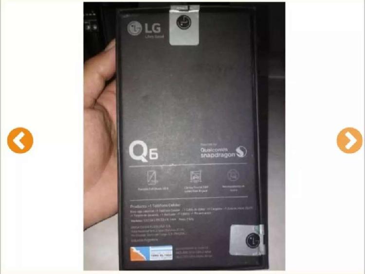 LG q6 libre de fabrica como nuevo
