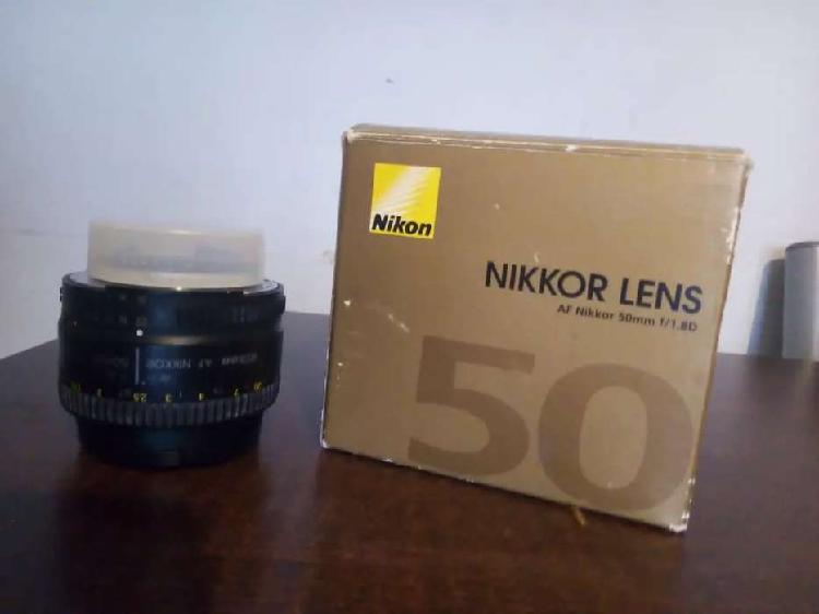 Lente Nikon 50 mm 1.8 D