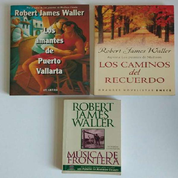 Lote 3 libros Robert James Waller Olxjess jesslibros