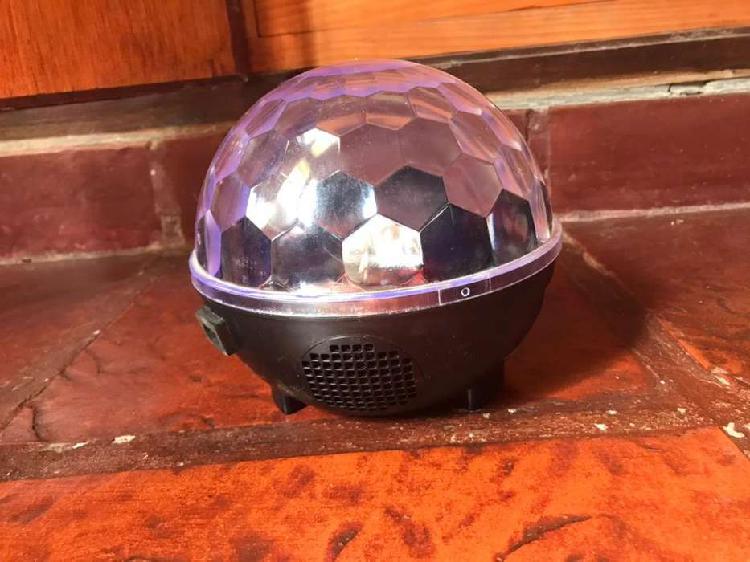 Parlante y bola de disco- wireless ball speaker 6563 mlab