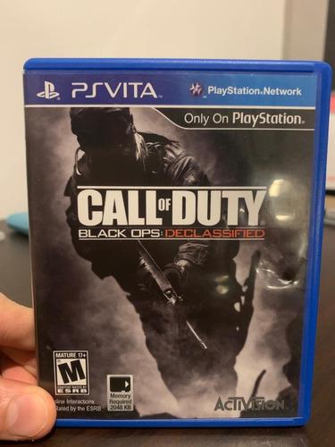 Ps Vita - Call Of Duty Black Ops Declasifield Físico