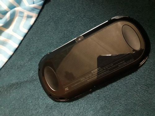 Ps Vita Con Cargador + 4 Juegos + Funda, Con Caja