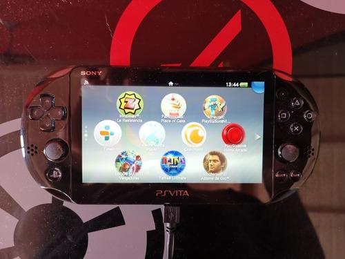 Ps Vita Con Poco Uso Y 4 Juegos.