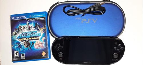 Ps Vita Slim+ Estuche Original Sony+ 2 Juegos Fisicos