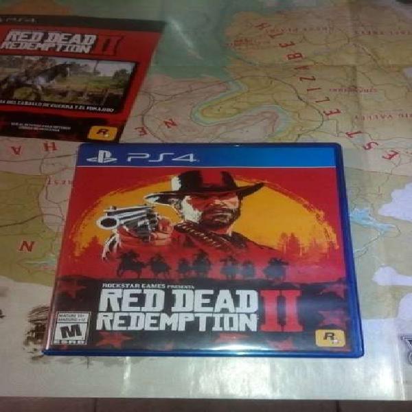 Red Dead Redemption 2 ps4 fisico usado como nuevo