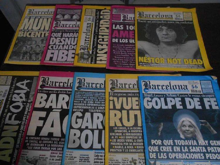 Revistas: "Lote de 52 ejemplares de la revista Barcelona"