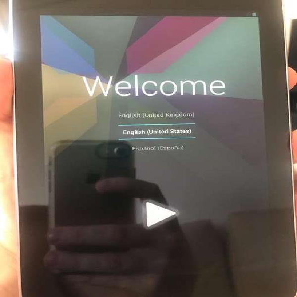 Tablet Asus Nexus Google con Detalle. Anda con whatsapp