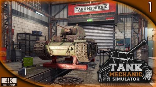 Tank Mechanic Simulator + Juego De Regalo | Pc Digital