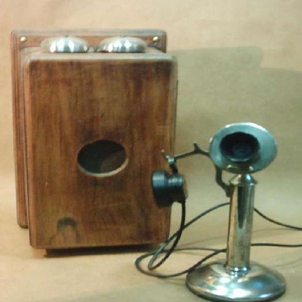 Telefono Candelero Western Electric 1904 / 1915 Completo