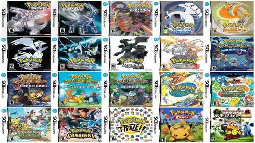 Todos Los Juegos De Pokemon De Nds + Emulador | Pc Digital