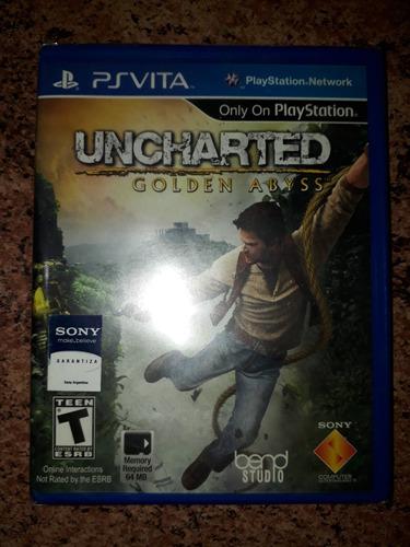 Uncharted Ps Vita Golden Abyss