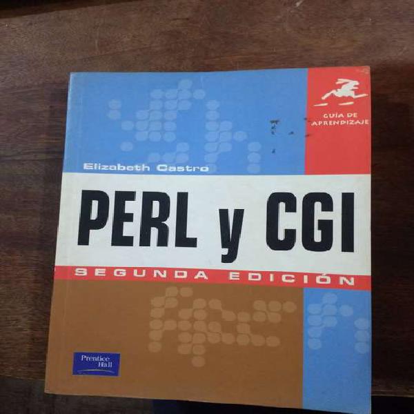 Vendo libro de Perl y CGI