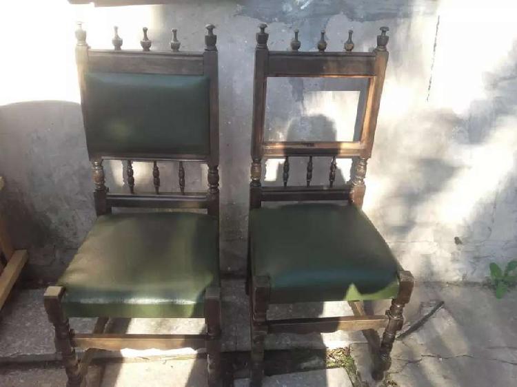 Vendo sillas estilo colonial