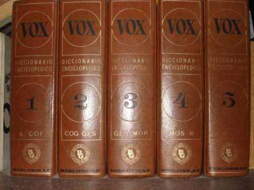 Vox Diccionario Enciclopedico Ed. Biblograf