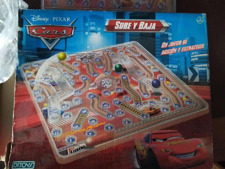 juego sube y baja cars disney , ditoys