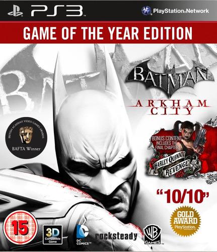 Batman Arkham City Ultimate Edition Ps3 Digital || + Dlc