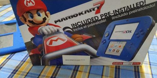 Nintendo 2ds Original Edición Mario Kart 7 Con Juego