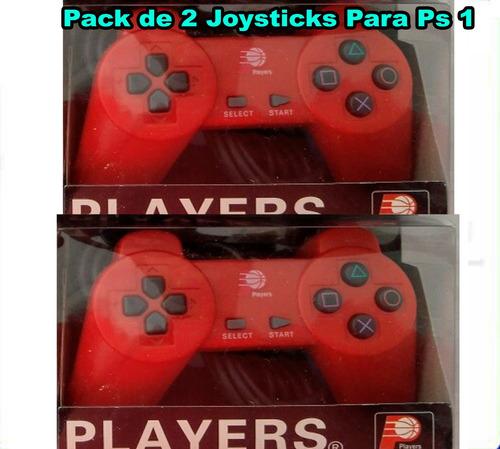 Pack De 2 Joysticks Para Playstation 1 Ps1 Psone Ps2 (local)