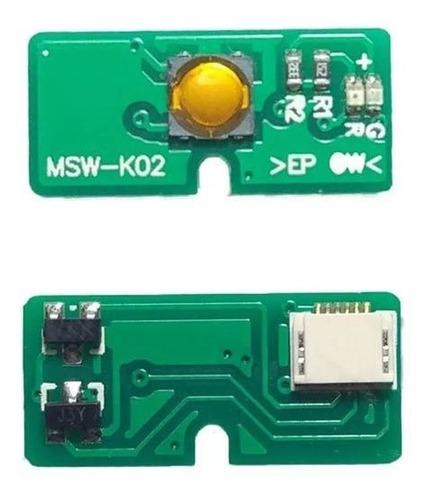 Placa Boton De Encendido Msw-k02 Para Ps3 Ultra Slim Nuevo