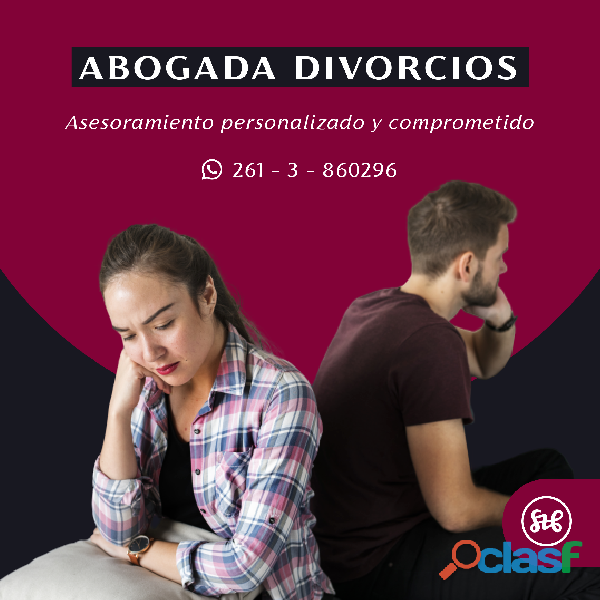 Abogada Divorcios Mendoza Alimentos, Accidentes, Suceciones