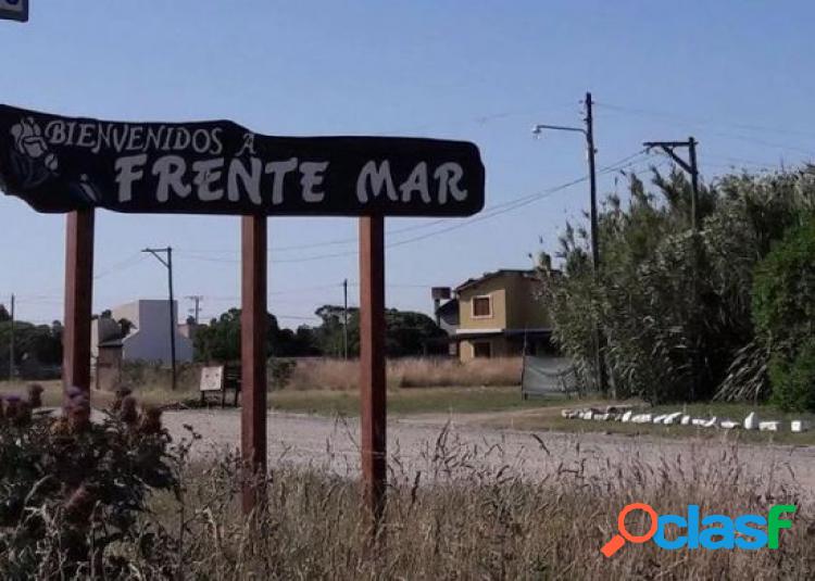 LOTE EN FRENTE MAR