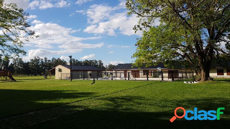 Lotes en barrio privado - Campo y mar