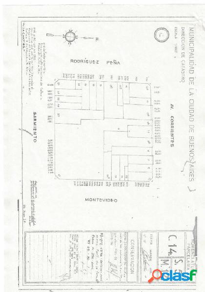 Terrenos · 480m² · 1 Ambiente · 1 Cochera