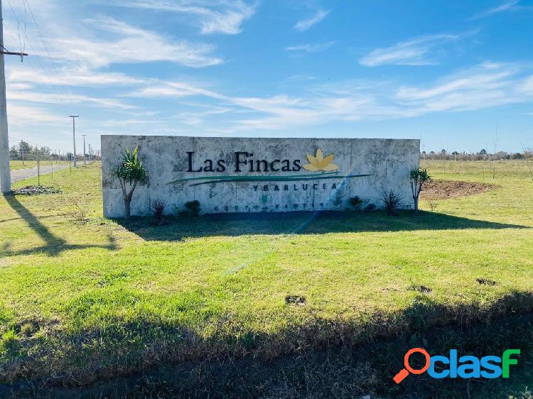 VENTA DE LOTE EN FINCAS DE IBARLUCEA - POSIBILIDAD DE