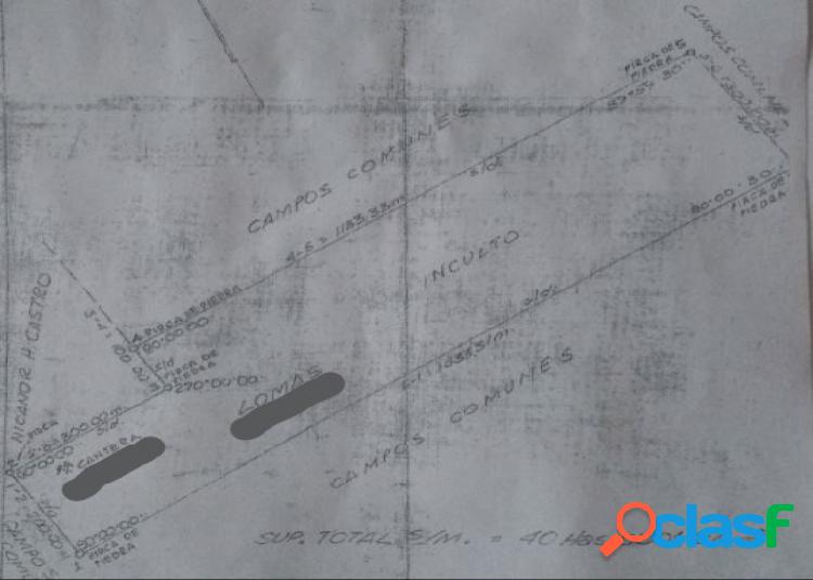 Venta de Cantera de CAL- Mármol - Otros Minerales en San