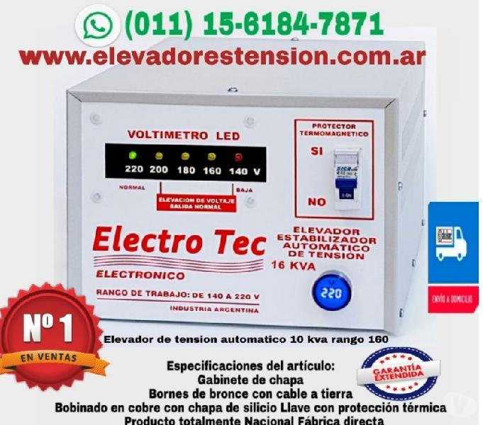 Elevador de Tensión 16000 Watts | 63 A | 16 kva.