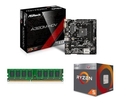 Actualización Combo Amd Mother + Ryzen 5 3600x + 8gb Ddr4