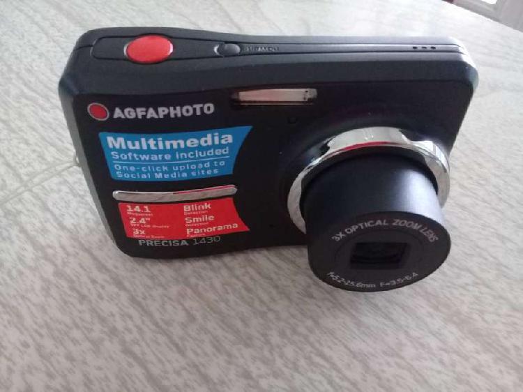 Agfaphoto Precisa 1430 con pilas, manual, tarjeta SD de 4GB